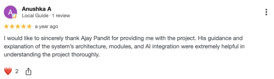 Google review 14