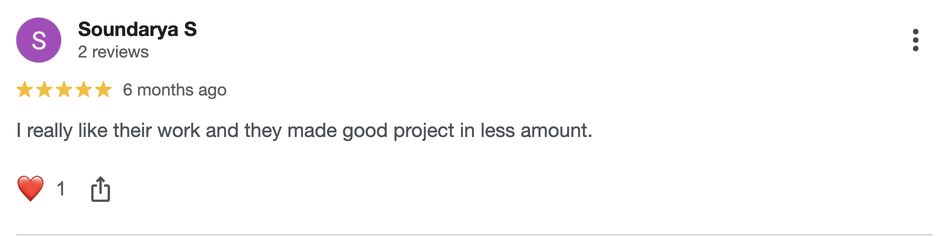 Google review 17