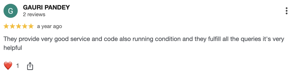 Google review 26