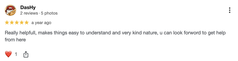 Google review 27