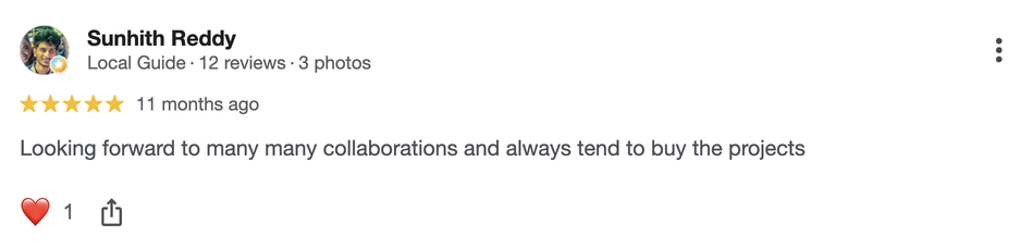 Google review 29