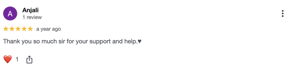 Google review 31